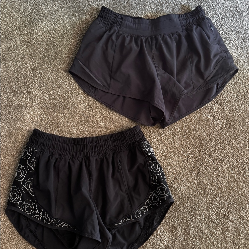 Lululemon Athletica Black Athletic Shorts